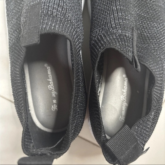 Tommy Bahama Black Knit Womens Shoes -size 8 - Picture 3 of 4
